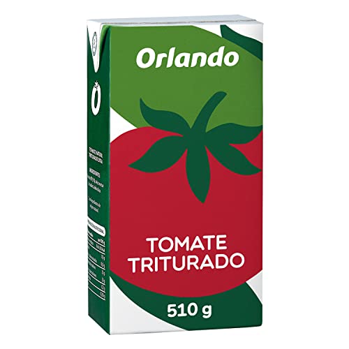 ORLANDO Tomate Triturado Brik 510g sin gluten, 510 gramo