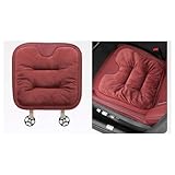 evimo Auto Sitzkissen, für Benz C Class W203 2000-2006 Soft and Comfortable Autositzkissen Winter Warm rutschfeste Autositz Protector AutoInnen Zubehör,C