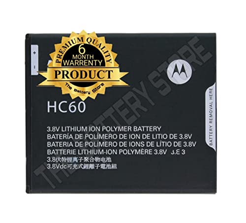 Image of THE BATTERY STORE Orignal Battery HC60 for Motorola Moto C Plus XT1721, XT1723, XT1724 Battery with 6 month warranty and high capacity battery backup. Carefully check your phone model and purchase. (FOR MOTO HC60)