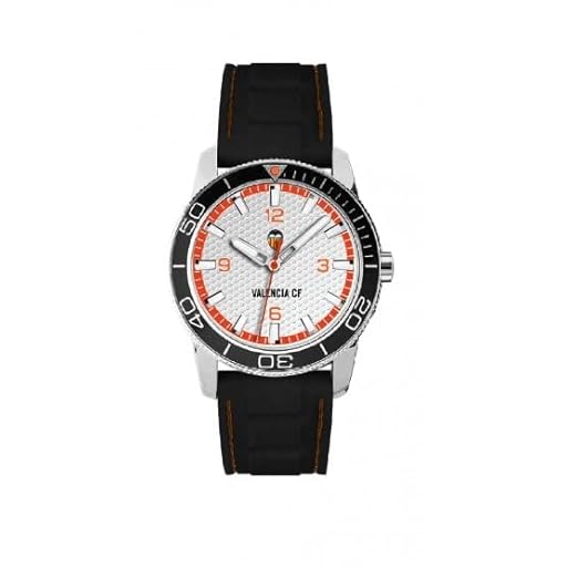 Genérico Reloj Caballero Valencia CF, Deportivo para Hombre con Correa Flexible y Diseño Moderno, Ideal para Aficionados valencianistas. (Blanco) | Ya disponible en tu tienda friki favorita! En mundofriki.es!