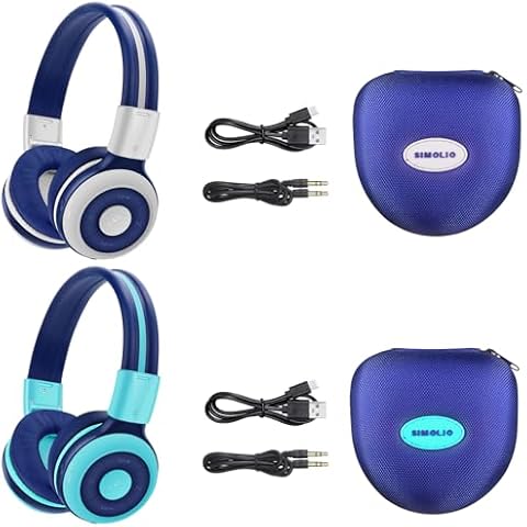 SIMOLIO Bluetooth Headphones for Kids Cover