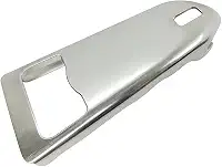 Abridor de Garrafas em Aço Inox, Compacto 9 cm, Design Moderno, Resistente à Ferrugem
