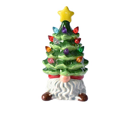 Ganz MX181460 LED Light Up Mini Shimmer, Acrylic (Gnome with Tree)