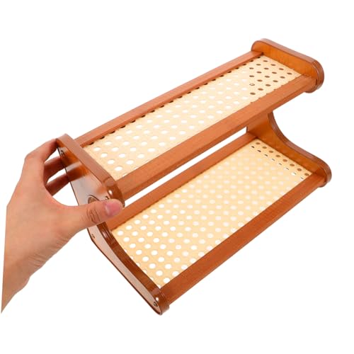 Estantería de escritorio resistente Mikikit con dos niveles 6