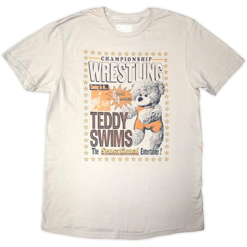 Photo de Rock Off officially licensed products Teddy Swims Wrestling T Shirt Size XL