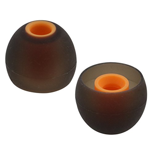 A-Focus イヤチップ JBL T110BT イヤホンに対応 交換用 イヤーチップ イヤーピース イヤオンジェル イヤホンカバー イヤーパッド シリコン製 軽い快適型 SML 3サイズ 6ペア JBL T110BT Bluetooth イヤホン 専用 6ペア入り ブラック