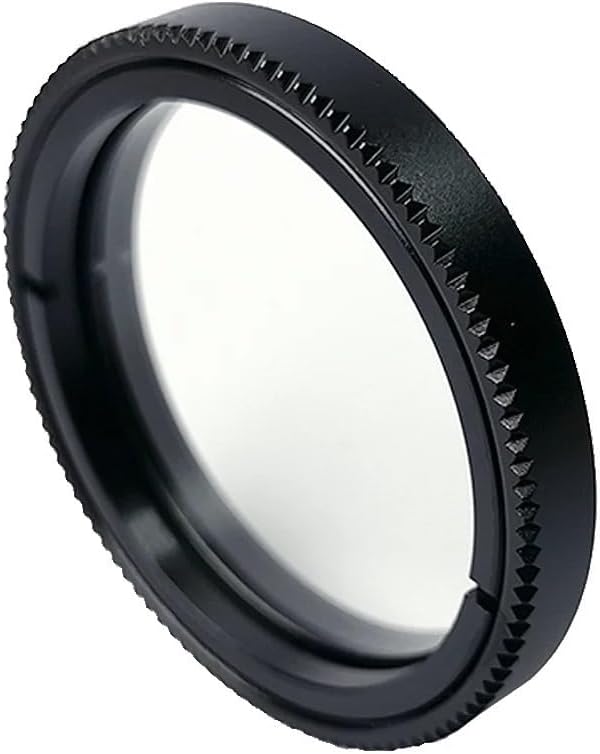 PVS14 PVS31 objective lens PC plastic sacrificial window protection cover night vision tube monocular protector, Black