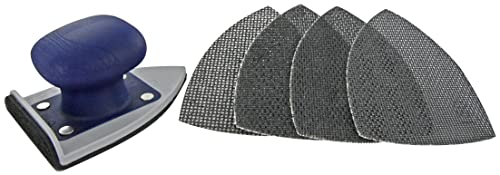 Tivoly XT101520102 Lot Cale à poncer Angle 93x135mm Auto-Agrippant, Ergonomique