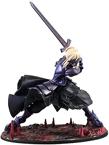 Kurrma Fate/Stay Night Saber Alter Altria Pendragon (7,4 pouces/19 cm) Échelle 1:7 avec Accessoires remplaçables Excalibur Morgan PVC Boxed Personnage de Dessin animé Modèle/Statue Figurine d'action Cover