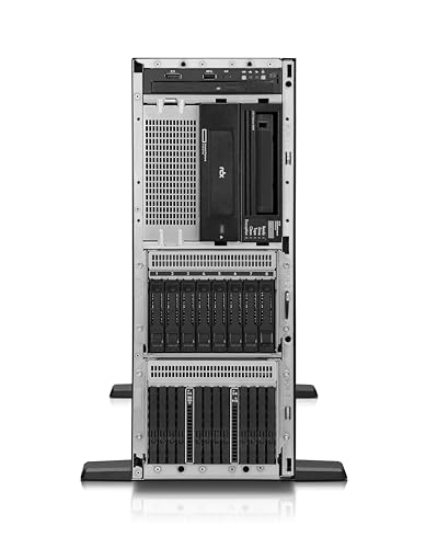 Image of Hewlett Packard Enterprise ProLiant ML350 Gen12 Tower Server (P87788-005), Xeon 6515P 16-Core, 64GB DDR5, 8SFF, 1x960GB SSD, MR408i-o RAID, Dual 800W PSU | 1 x Intel Xeon 6515P 2.30 GHz, 64 GB RAM, 960 GB SSD - (2 x 480GB) SSD Configuration