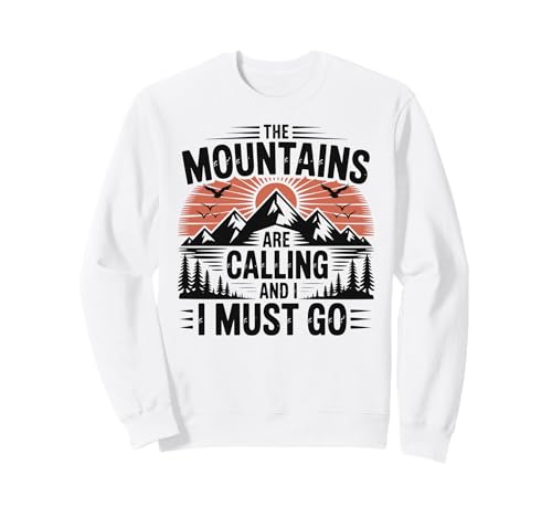 Mountains are Calling & I Must Go Retro 80s 90s Vibe �g���[�i�[