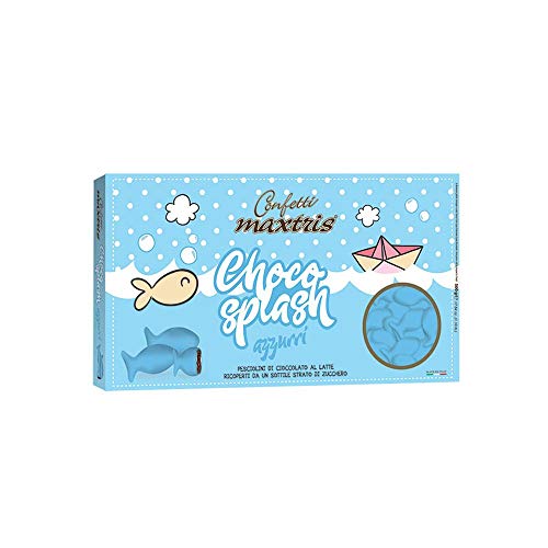 MAXTRIS - CHOCO SPLASH - Poissons de chocolat au lait - Boîte de 500 g Cover
