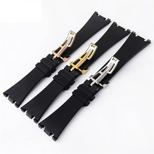 Bracelet caoutchouc 28mm de rechange pour boîtier AP 15703 - 6