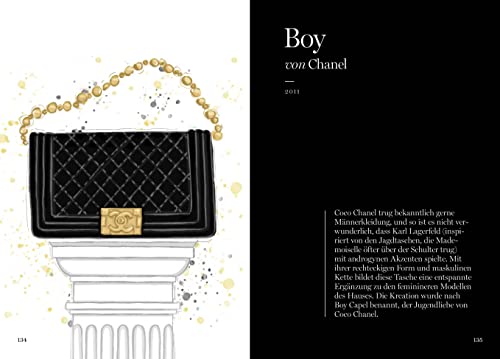Die Handtasche - Eine illustrierte Hommage an einen Modeklassiker: Mit Zeichnungen der kultigsten Handtaschen von Chanel, Dior, Louis Vuitton, Hermès, ... uvm. (Bewegte Leben aus der Modewelt, Band 6)