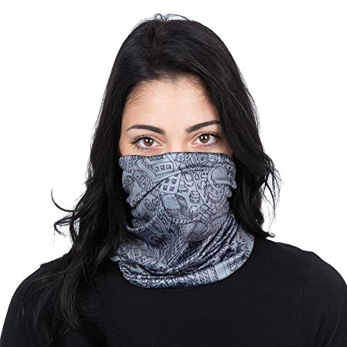 Tucano Urbano Basset Air-City sjaal, uniseks, zwart, één maat