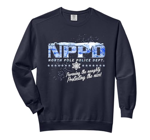 NPPD North Police Comfort Colors Adult Sweatshirt