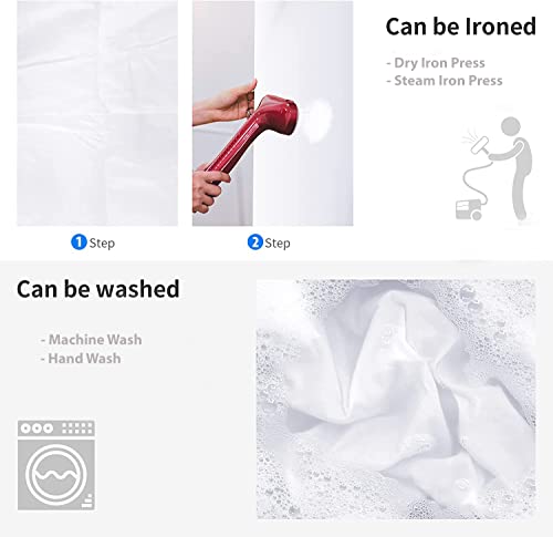 Boltove-6FTX9FT-White-Backdrop-Background-Rod-Pocket-for-Photography-BackdropPhotoshoot-BackgroundVideo-Production-Home-DecorationWeddings-Newborns-Product-Photography-Screen-Video-Curtain