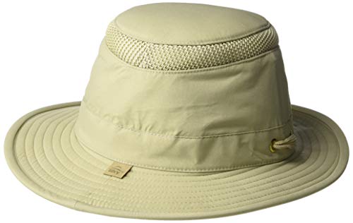 Tilley Standard Ltm5 Airflo Medium Brim Recycled, Khaki/Olive, 7 1/2 #TOP2