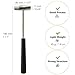 Lightweight Hammer, Small Hammer for Jewelry Making, Small Size Craft Mallet for Toy Building Projects, Watch, Woodworking, DIY, Leather