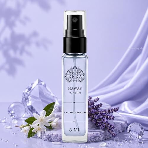 Image of Hawas for Him Style Fragrance Eau De Parfum (8ML) | Perfume for Men | Premium Pocket Perfume | Travel Size EDP Spray | Fresh Aquatic Daily Wear Fragrance