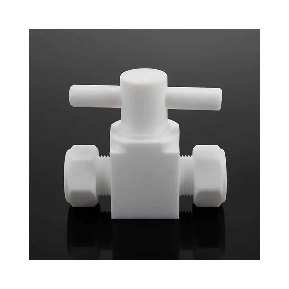 1 STÜCK PTFE-Nadelkugelhahn Mit Großem Temperaturbereich For Den Einsatz Im Chemielabor Mit Starker Säure Und Alkali(Needle Valve,16mm)