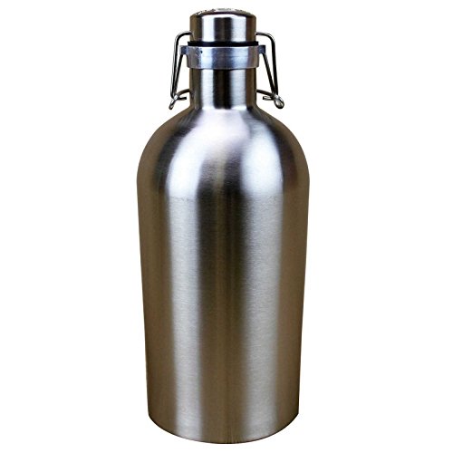Ultimate Growler 2 Litre 304 Stainless Steel Home Brew Brewing Mini Keg Tough