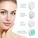 【2021 Upgraded】ETEREAUTY Facial Cleansing Brush, Waterproof Face Brush with 4 Brush Heads and a Protective Case - Deep Cleansing, Gentle Exfoliating, Removing Blackhead for Face and Body, Cyan