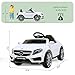 Licensed Mercedes Benz Electric Car for Kids by TOBBI,Toddler Electric Vehicle,Children Ride On Toy with Parental Remote Control/Double Doors/5 Point Safety Belt/LED Lights for Ages 3+