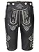 Produktbild dirndloutlet Damen Trachten Kniebund Lederhose aus feinem Nappa mit Stickereien, Schwarz,Gr.40