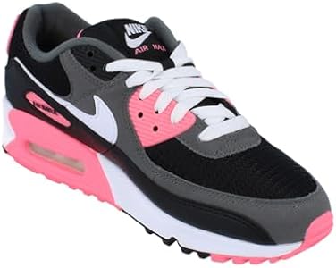 air max black white pink