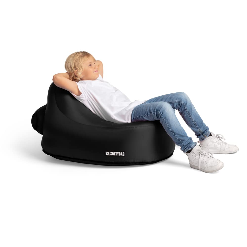 Chair Kids | Poltrona gonfiabile per bambini | Divano gonfiabile per esterni e interni | Non necessita di pompa di gonfiaggio | Facile trasporto