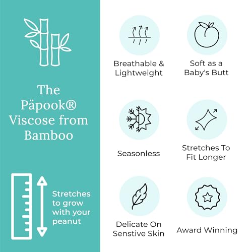 Image of Posh Peanut Swaddle Blanket & Headband Set - Viscose from Bamboo Stretchy Baby Swaddle for Newborn Girls, Receiving Blanket or Nursing Cover