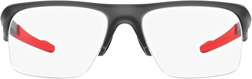 Oakley Men's Ox8061 Plazlink Rectangular Prescription Eyewear Frames