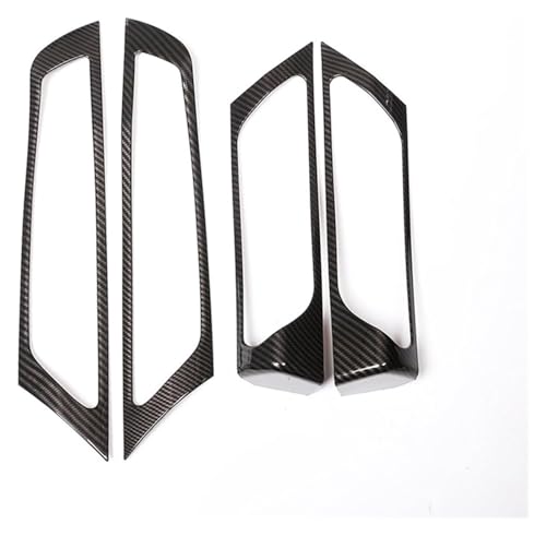 Garniture poignée de porte pour BMW X3 F25 en plastique ABS style carbone