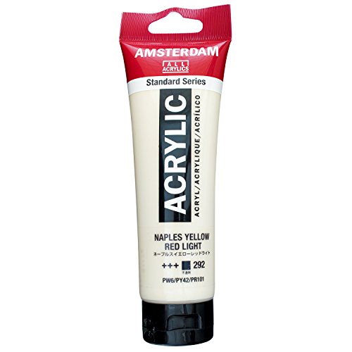 Acrílico Amsterdam Amarillo Nápoles Rojo Claro 120Ml