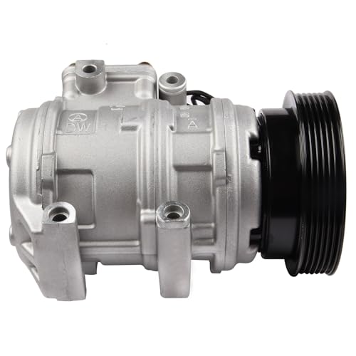 Image of SCITOO A /C Compressor with Clutch for Hyundai for Tucson 2.7L 2005 2006 2007 2008 2009, Fast Cooling Air Conditioner Compressor for Kia Sportage 2.7L 2005 2006 2007 2008