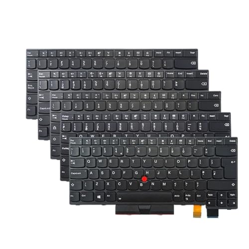 Clavier ThinkPad T480 Lenovo T470 A475 A485 pièce de rechange AZERTY ordinateur portable