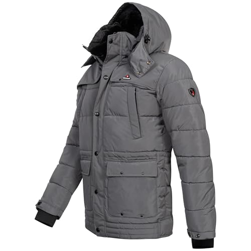 Höhenhorn Achalm Herren Winter Jacke Grau Gr. XXL