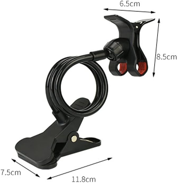 dann 360%c2%b0 clip mobile phone stand portable flexible lazy bed desk stand mounting bracket base stand support 75cm