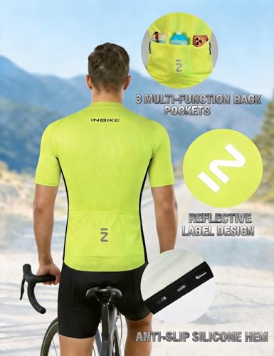 INBIKE Reflective Bib Cycling Set