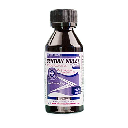 GENTIAN VIOLET SOL 2% ***HUM Size: 2 OZ Packaging may vary - //medicalbooks.filipinodoctors.org