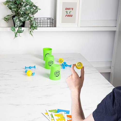 Jeu Trick Shot de tir de précision avec fléchettes et disques - 3
