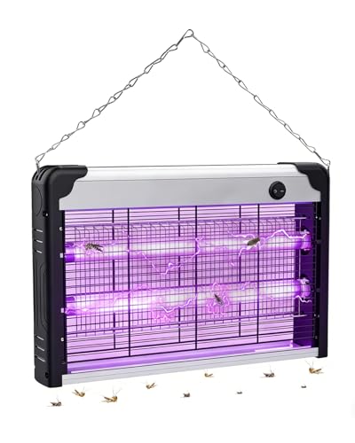 Yangor Electric Fly Zapper Indoor 3800V Household UV Insect Killer Light Safe Inner Grid Design for Home Indoor Spaces