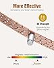 Jecanori Magnetic Bracelet Men & Cooper Ring Set,Copper Bracelet with 57pcs Ultra Strength Magnets(3800 Gauss). Adjustable Wristband with Removal Tool&Jewelry Gift Box #2
