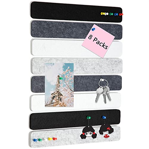 Tablón de anuncios de fieltro autoadhesivo protector de pared para colgar fotos sin clavos