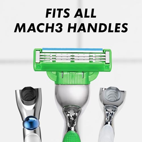 Gillette Mach3 Sensitive Mens Shaving Razor Blade Refills, 20 Count - image 7