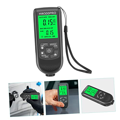Medidor Digital de Espesor de Recubrimiento para Pintura Automotriz con Pantalla Retroiluminada, para Pruebas No Destructivas en Laboratorios y Talleres miniatura 3
