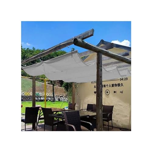 Filet d'ombrage de toit terrasse auvent rétractable balcon jardin - 4