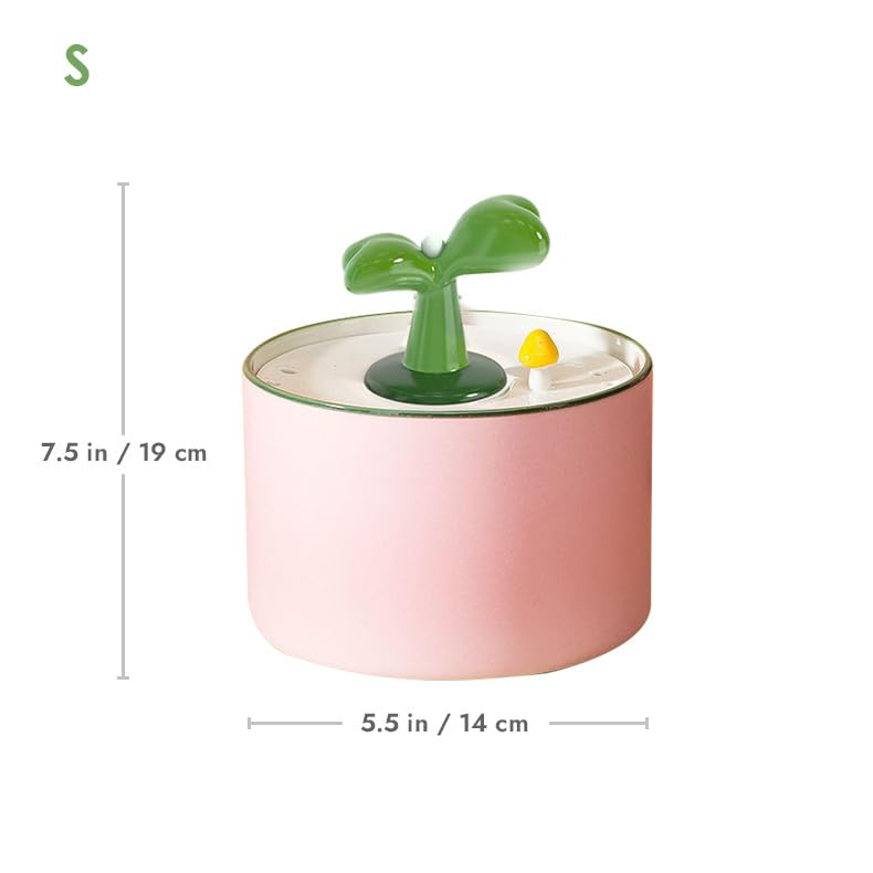 Fuente de agua para gato zezelife Sapling miniatura 4
