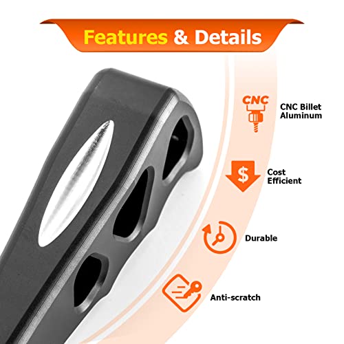 Weisen Utv X3 Shift Knobs, Aluminum Gear Selector Shifter Knob Grip Compatible With 2017-2023 Can-Am Maverick X3 Max Turbo R Xds Xrs Xmr Xrc All Models #TOP1